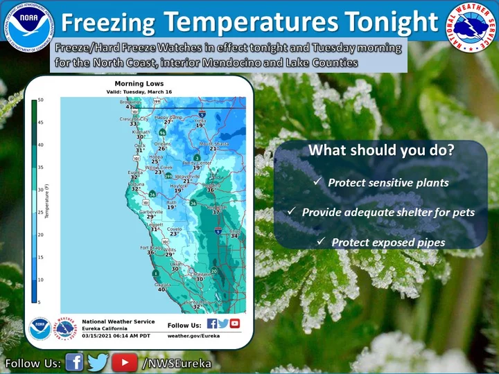 CHP Uses NonInjury Crash on Alderpoint Road as Reminder That Roadways are Icy; Weather Service