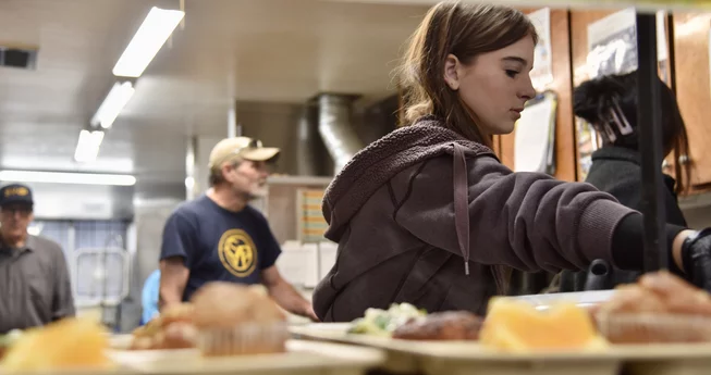 Youth Influx at St. Vinny's