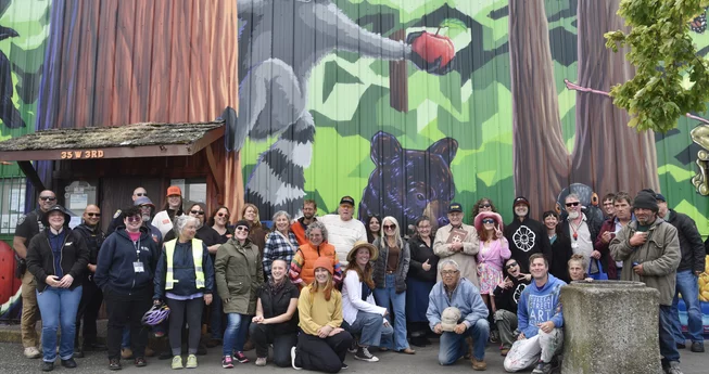 St. Vinny's New Mural