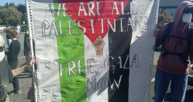 Pro-Palestine Rally in Arcata