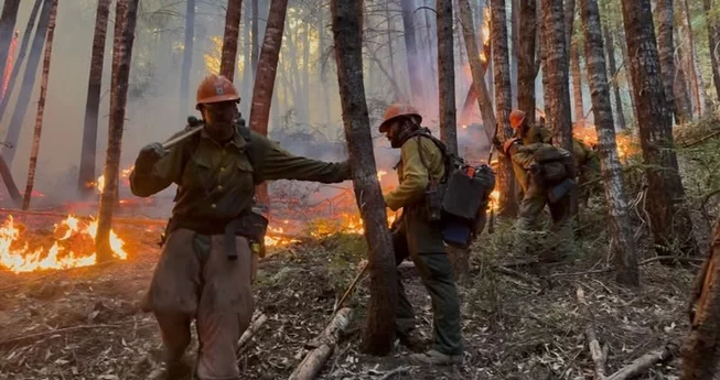 Hoopa Fire Nears 4K Acres