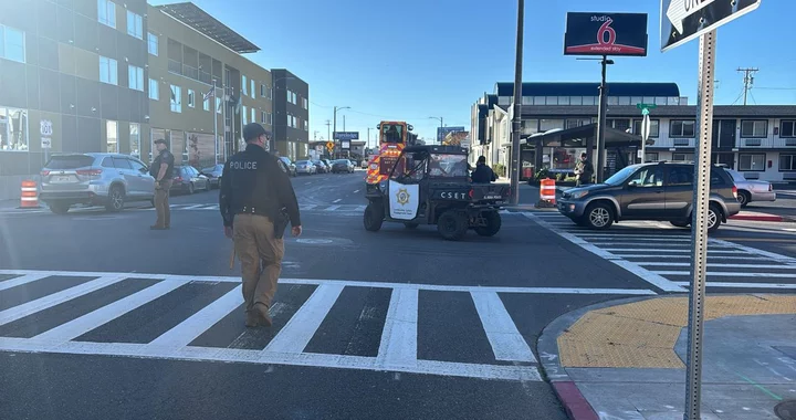 Vehicle vs. Pedestrian Collision Impacts Traffic on Eureka's Fourth Street