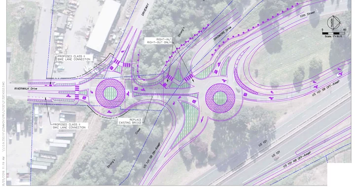 Roundabouts Likely Coming To Fortuna At Kenmar And 12th Street ...