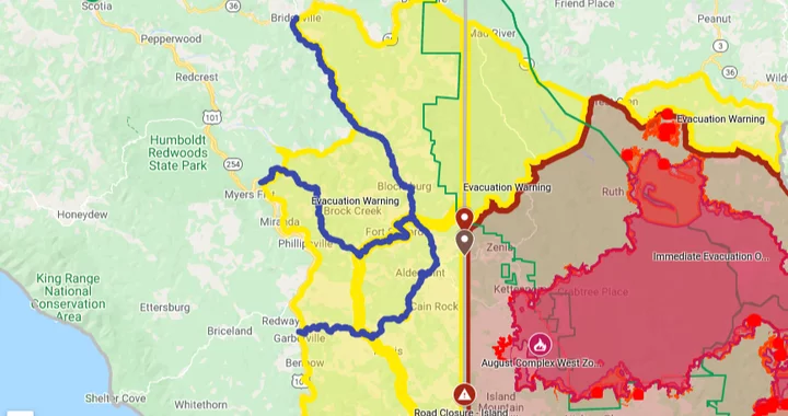 Evacuation Orders Lifted For All Humboldt County Areas Affected By Fire