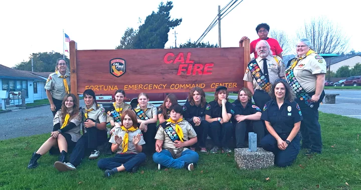 Hooray for the Fortuna Teens Who Refurbished the Signage for Calfire's ...
