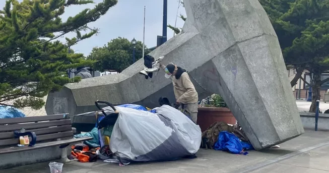 Newsom: Campers Gotta Move