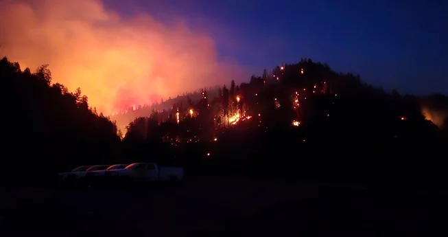 Fire Nears 5,000 Acres