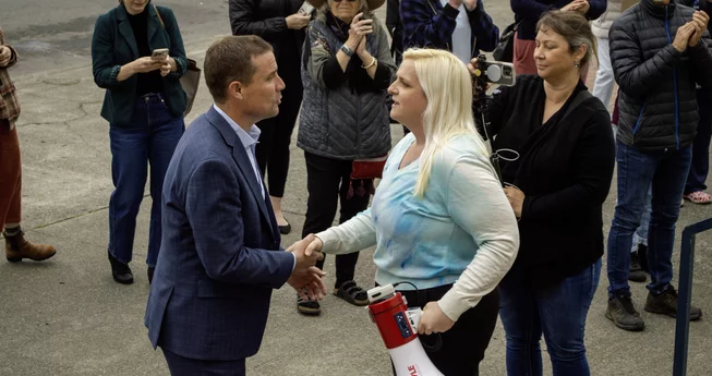 Rally at the Courthouse