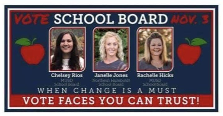 Op Ed Faces You Can Trust Campaign Sends Dangerous Message Say Mckinleyville And Northern Humboldt School Board Candidates Lost Coast Outpost Humboldt County News