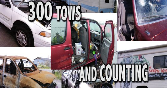 (VIDEO) Eureka Police Volunteer Abatement Team Hits 300th Tow | Lost