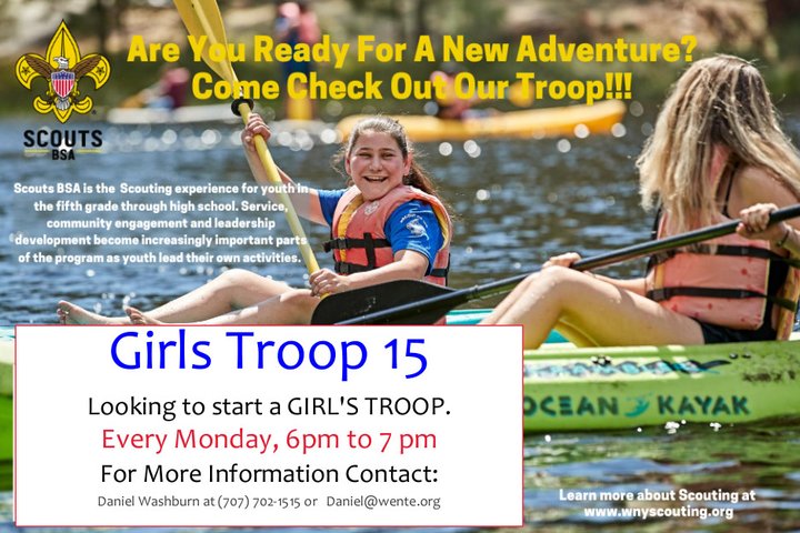 Hey, Parents of Girls! The Arcata Boy Scouts are Looking ...