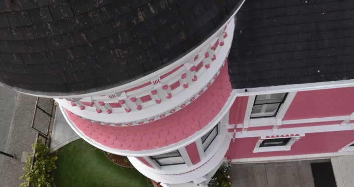 The Pink Lady Mansion Enters Her Pinkest Era Yet