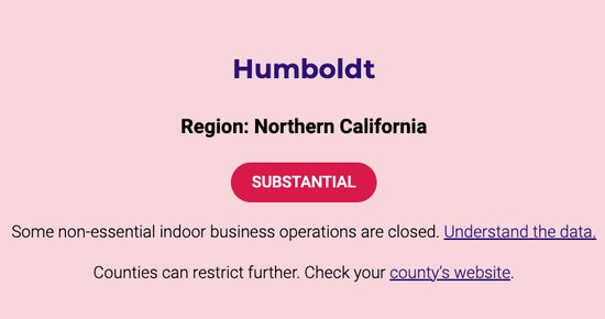 Humboldt will remain in the red level this week, even if the state wants to put us in the press again, says dr.  Hoffman |  Lost Coast Outpost