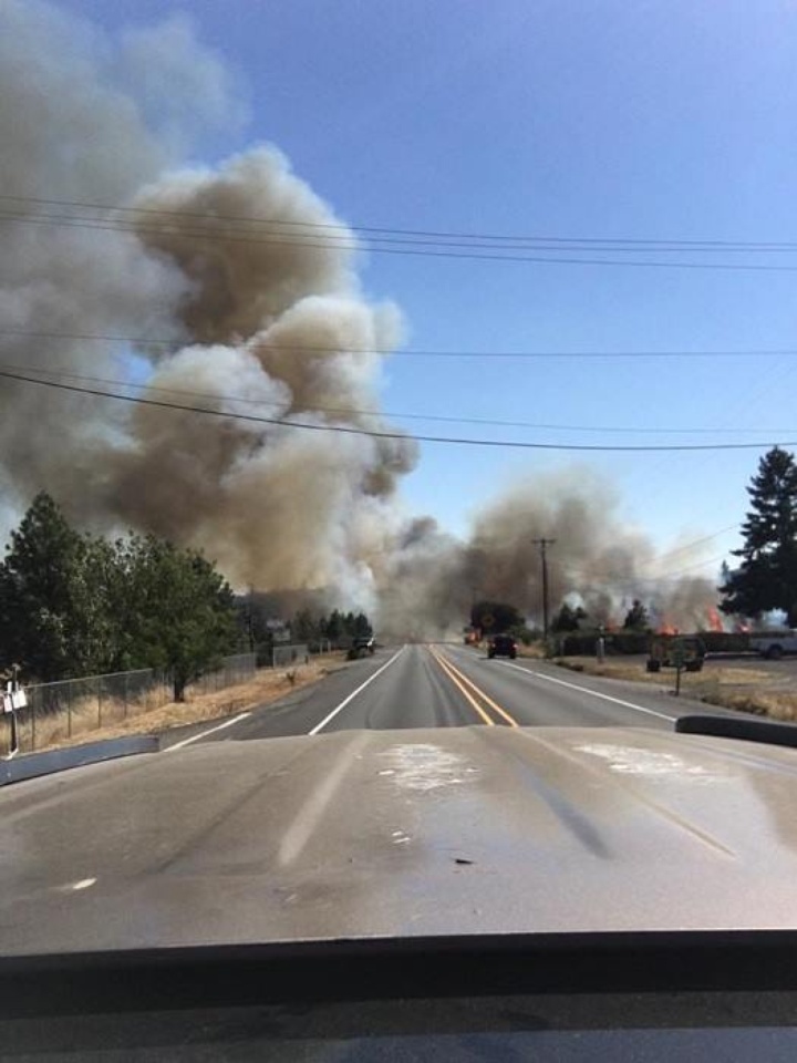 Fire Shuts Down Highway 199 in Oregon, Before Grants Pass Lost Coast