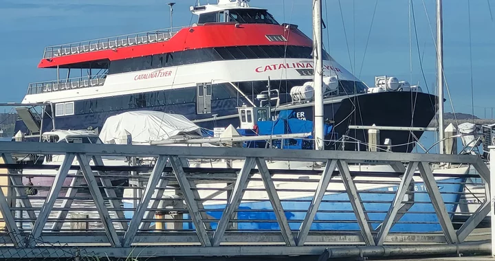 HUH? The Catalina Island Ferry Seems to be Docked in Eureka This ...