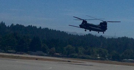 (VIDEO) But Why are There Military-Lookin’ Helicopters Flying Over