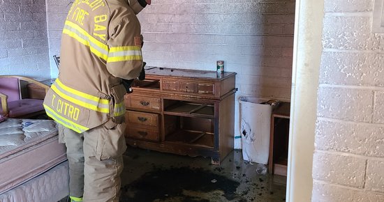 Room Burns at the Flamingo Motel This Morning; Humboldt Bay Fire Says