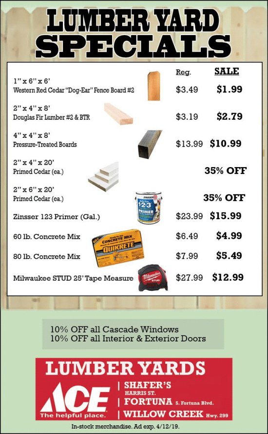 Shafer's Ace Hardware Lost Coast Outpost Humboldt County