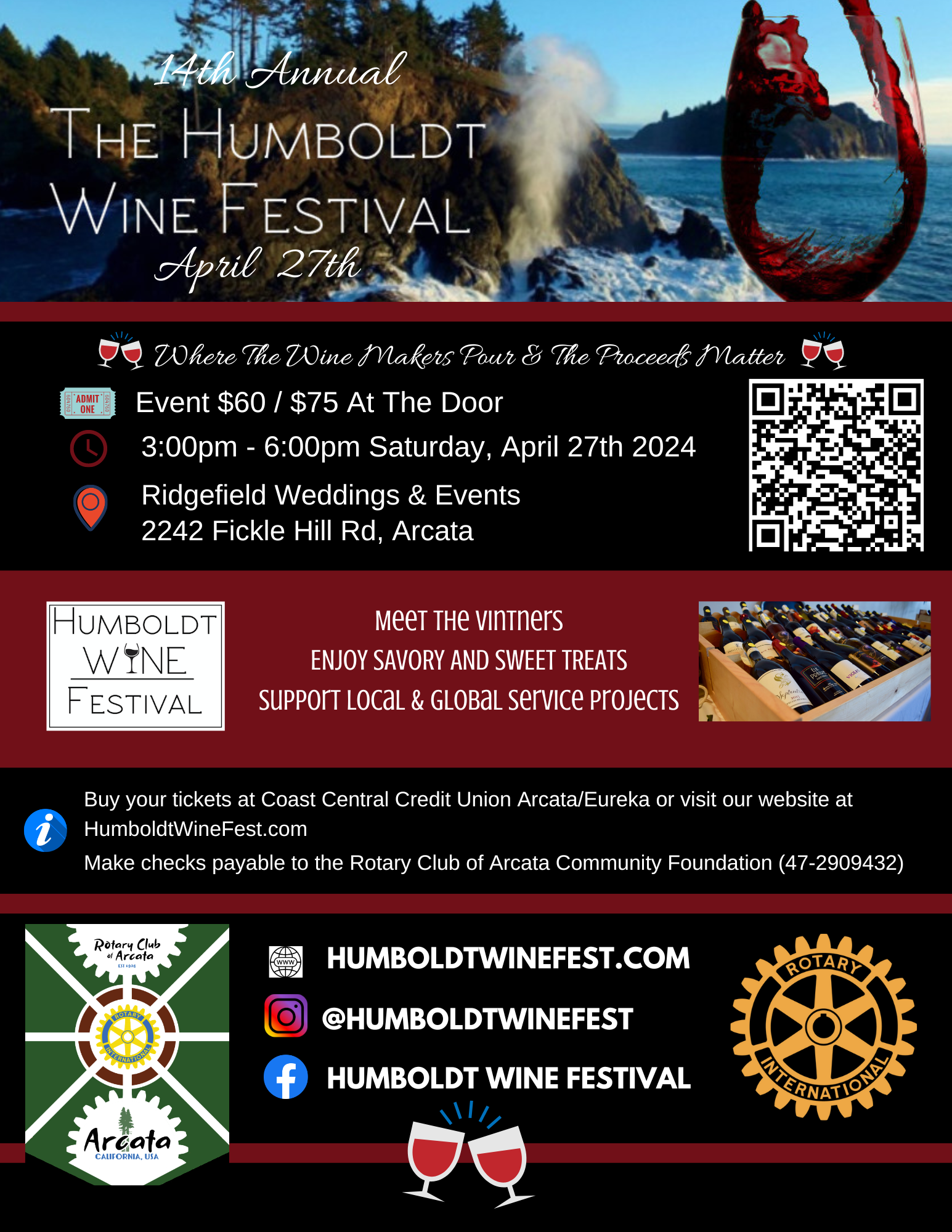 14th Annual Humboldt Wine Festival | Lost Coast Outpost | Humboldt ...